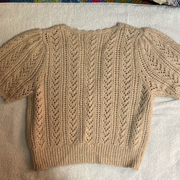 WILFRED CROCHET V NECK SWEATER - Picture 6 of 6